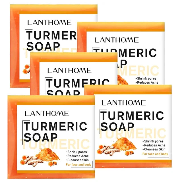 Turmeric Soap Face Cleansing Anti Acne