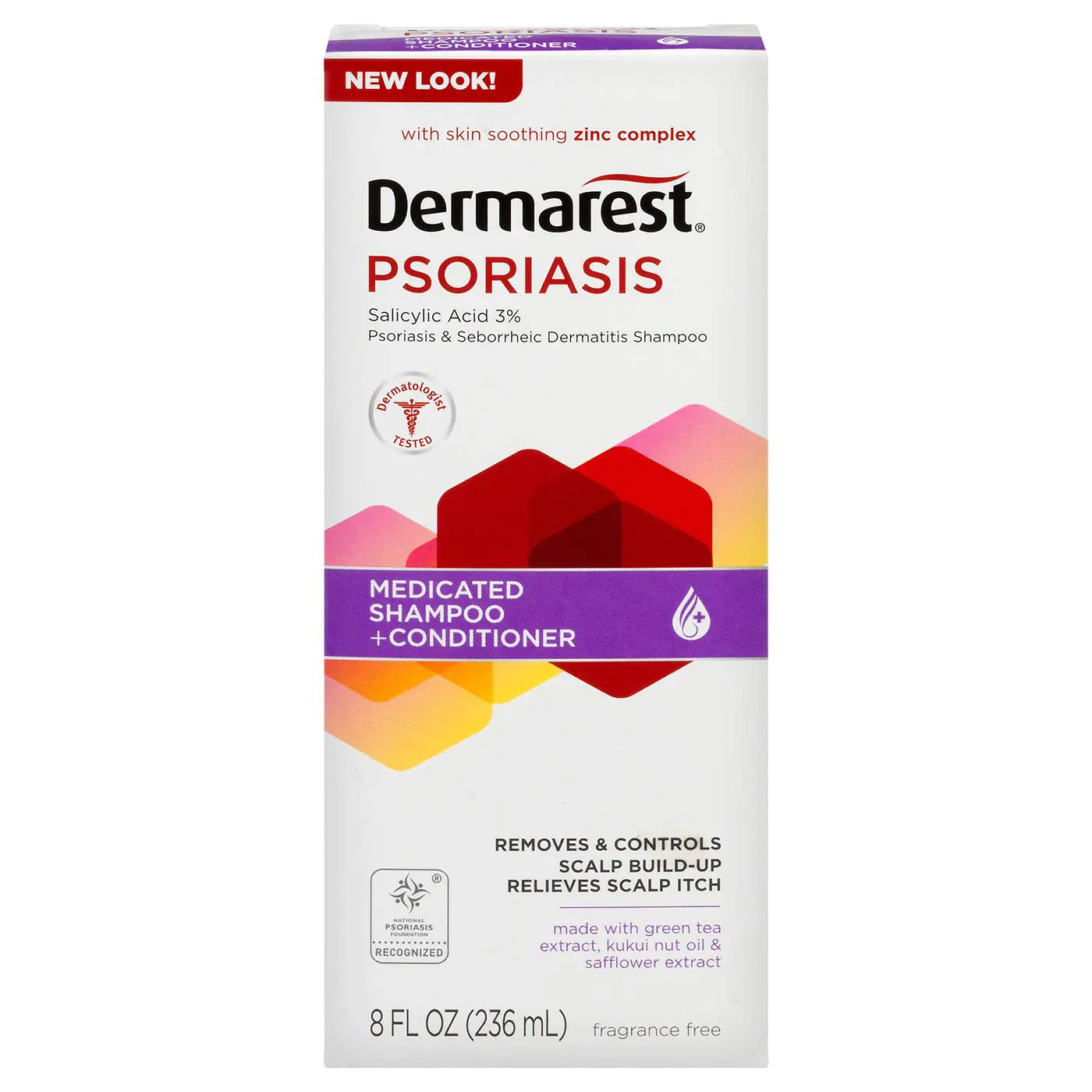 Dermarest Psoriasis Medicated Shampoo plus Conditioner | 8-Ounces | 1-Unit 8 Fl Oz (Pack of 1)