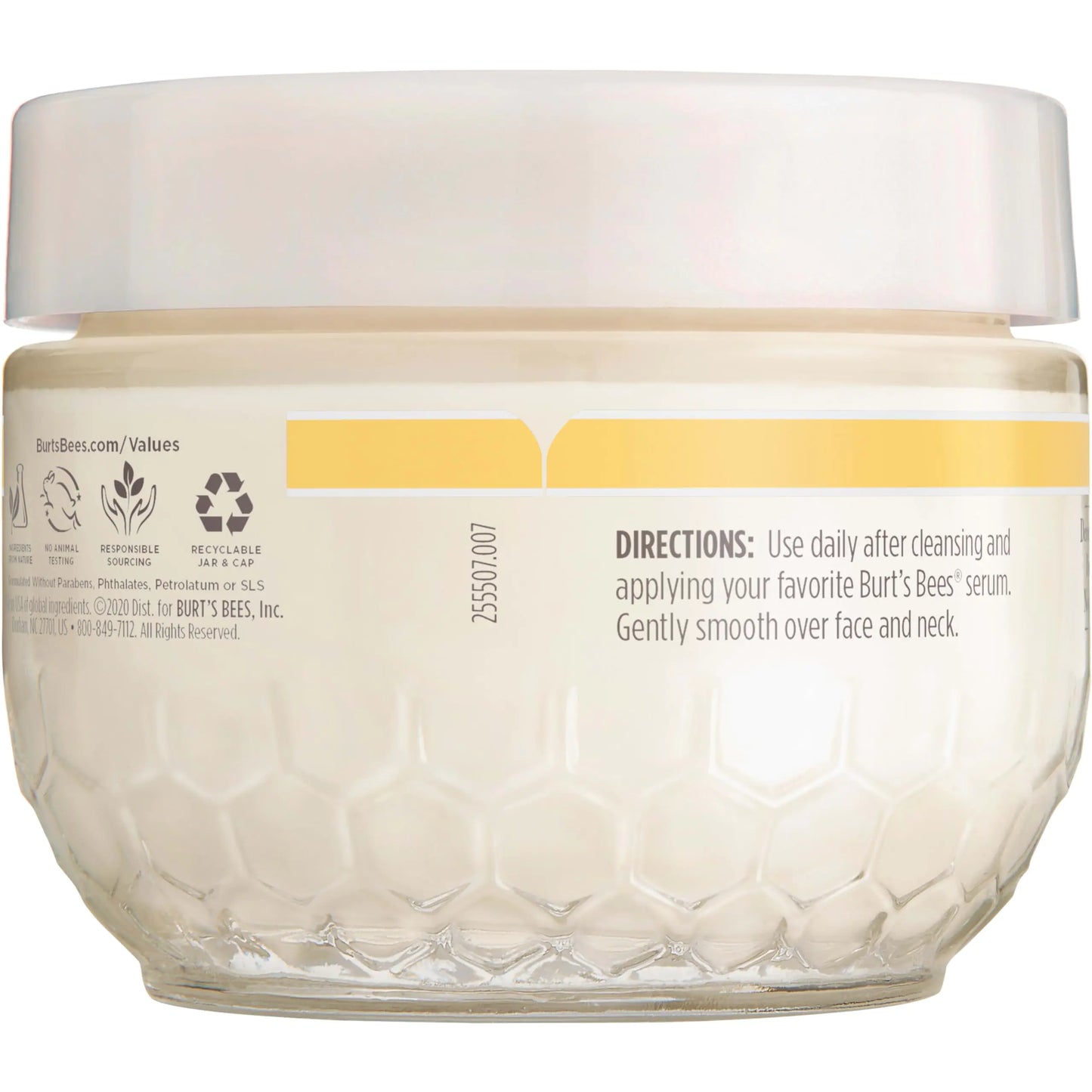 Burt's Bees Renewal Fragrance-Free Firming Moisturizing Face Cream With Natural Retinol Alternative, Firming Face Cream With Bakuchiol, 99 Percent Natural Origin Skin Care, 1.8 oz. Tub Fragrance Free Moisturizing Cream